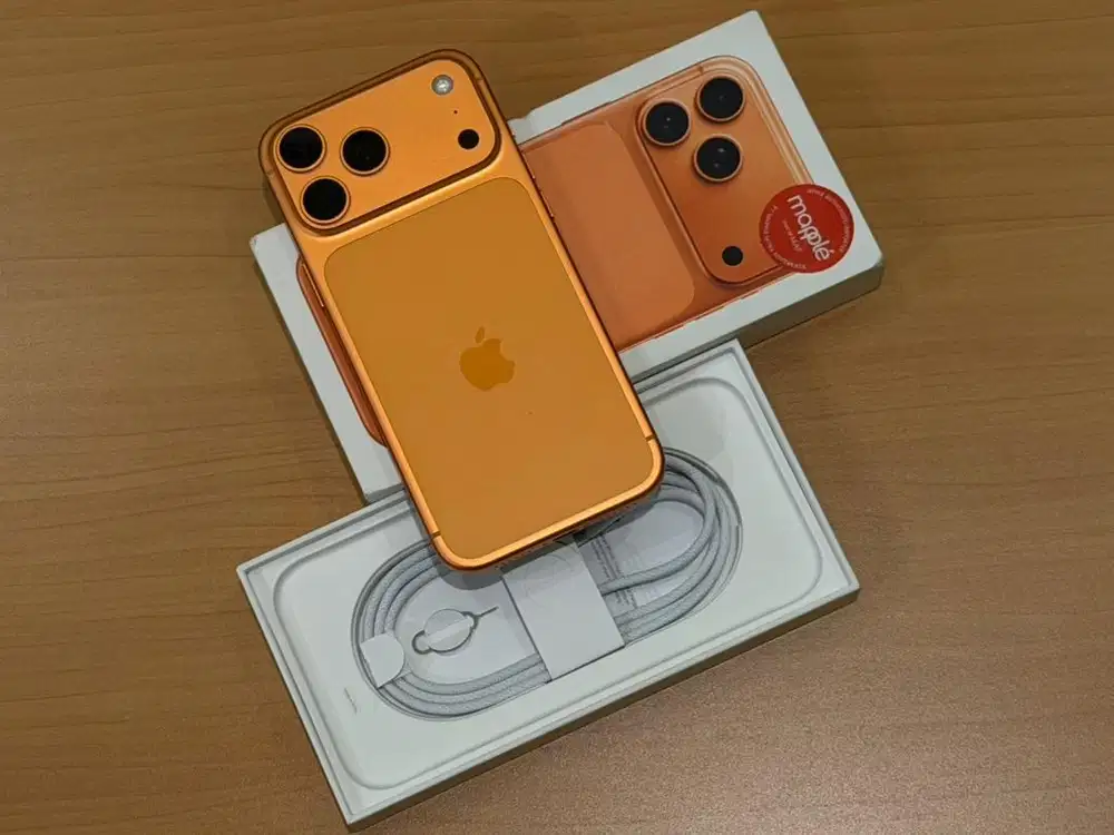 iPhone 17 Pro Max 256GB iBox BH100% 1 Bulan Pakai