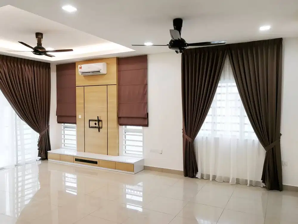Menerima Pemasangan Gorden Wallpaper Dinding 3D Gordyn Hordeng Korden