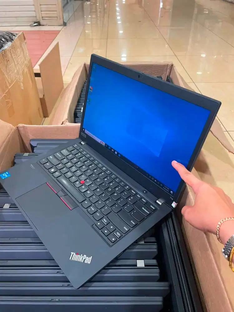 LAPTOP PELAJAR & KARYAWAN LENOVO T14 I5-11 16/256 14 INCH TOUCH *RET