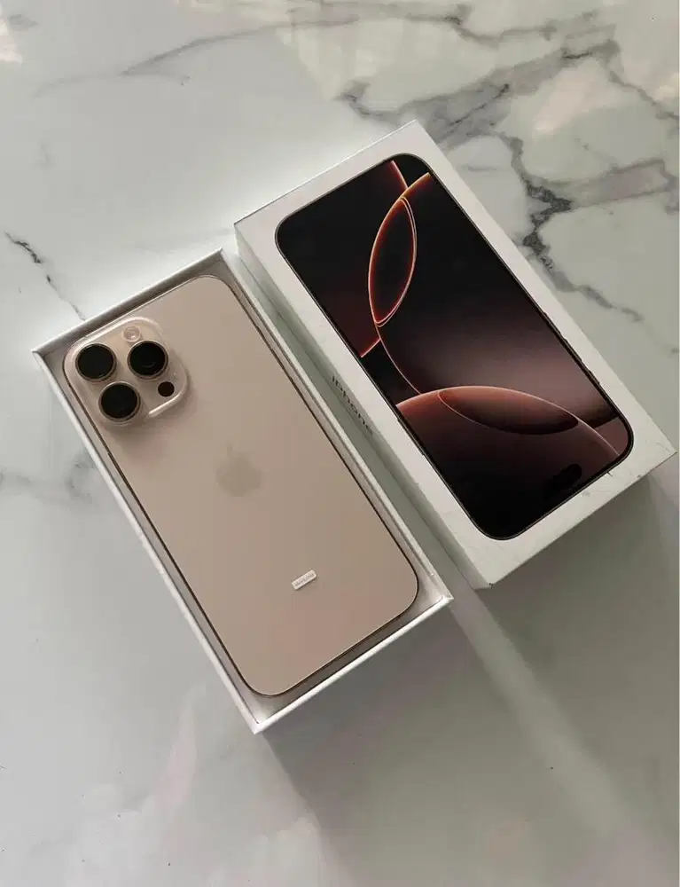 Di jual iphone 16 pro max 256gb