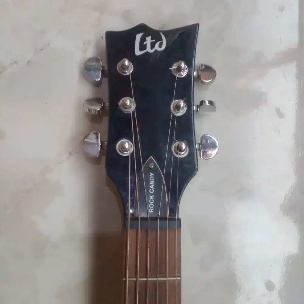 Gitar LTD purple rakitan sisa produksi cat original