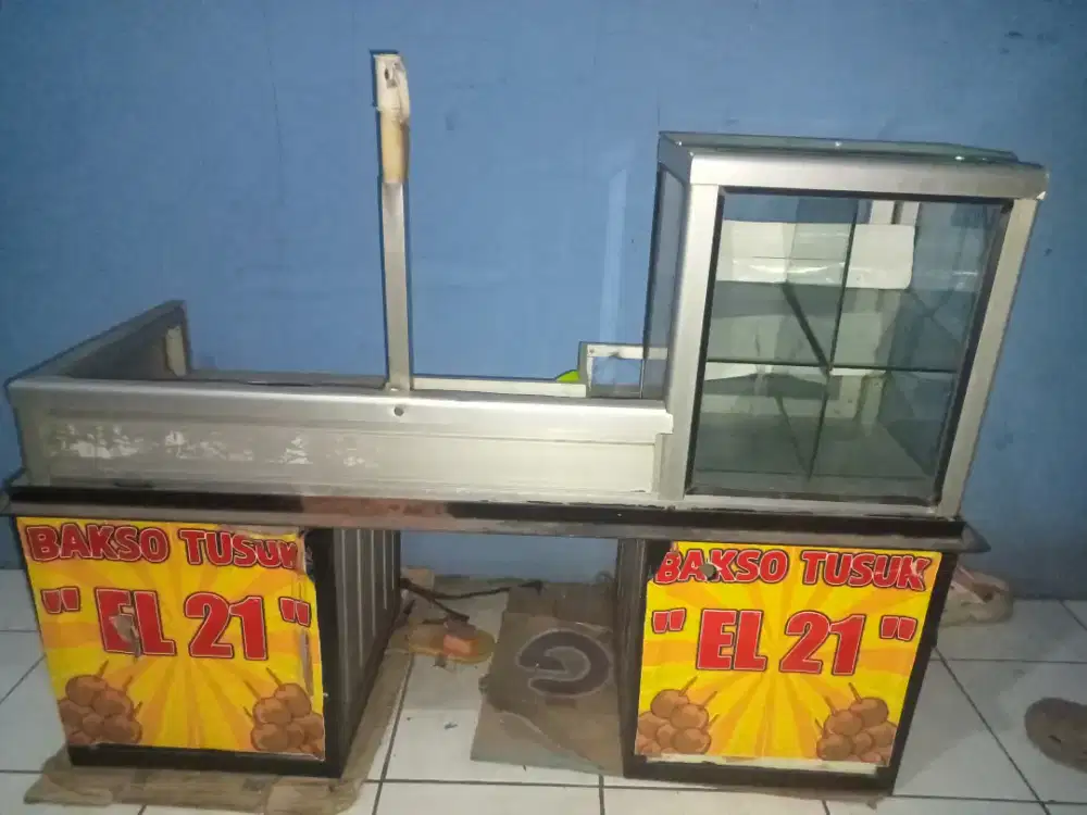 Gerobak untuk bakso / cilok / siomay dll