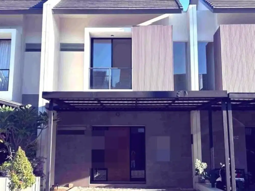Disewakan rumah 2 lantai siap pakai , baru , Central park Juanda, Sidoarjo