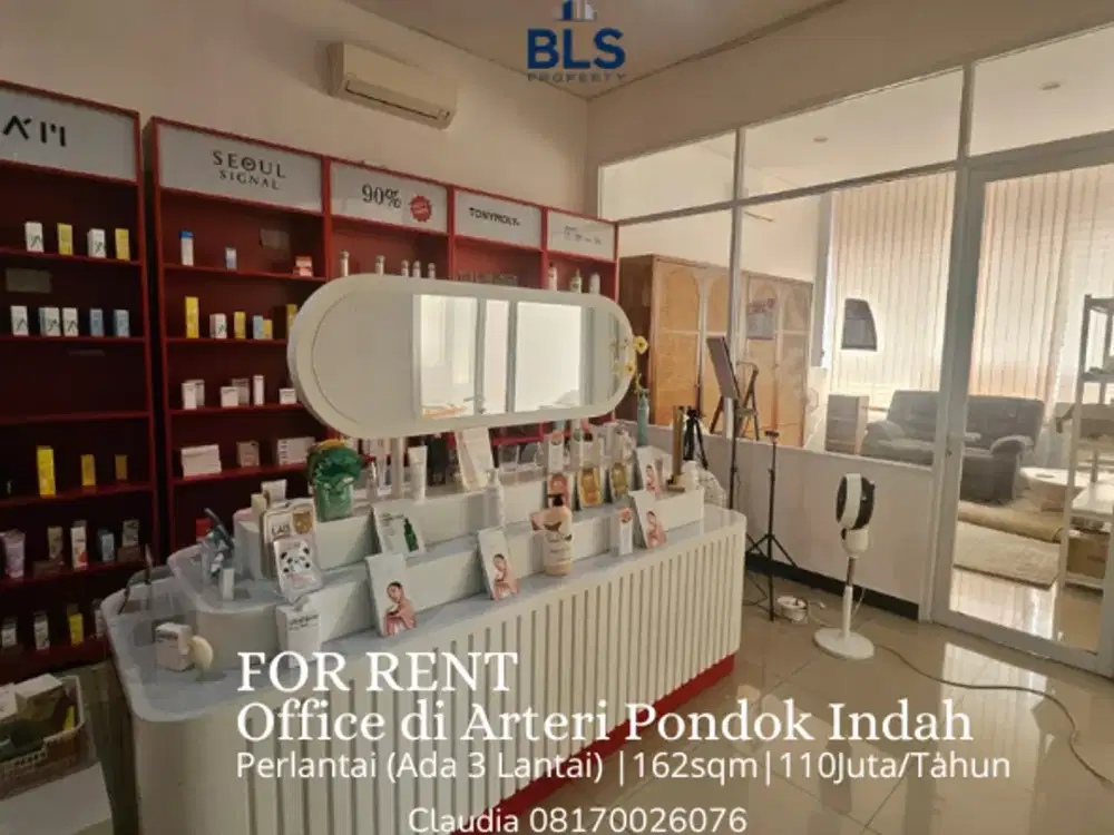 FOR RENT Office di Arteri Pondok Indah Perlantai