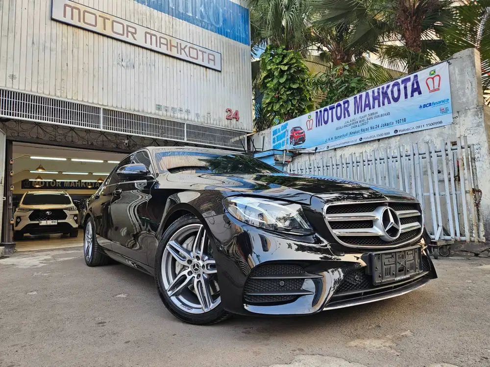 Full ori 24 rb km E 350 AMG EQ Boost 2020 nik 2019 hitam mercy e350