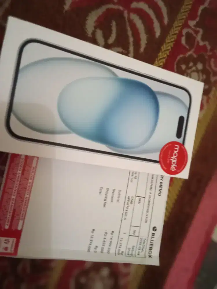 Apple iPhone 15 128 GB blue