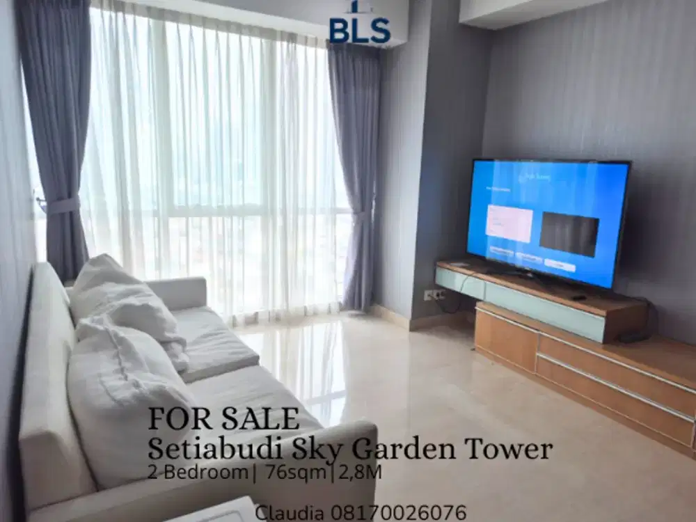 FOR SALE Apartement Setiabudi Sky Garden Tower 2BR