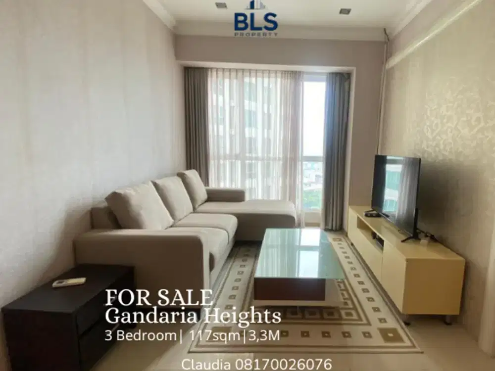 FOR SALE Apartment Gandaria Heights 3BR