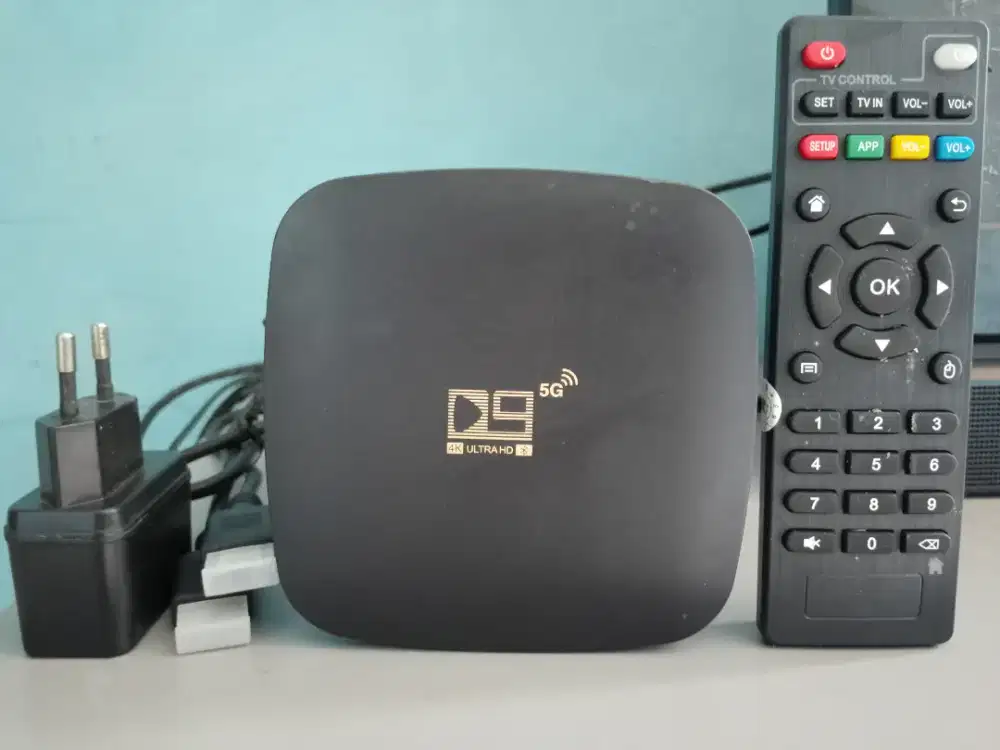 STB ANDROID D9 ULTRA HD - RAM 8/128 OS 9