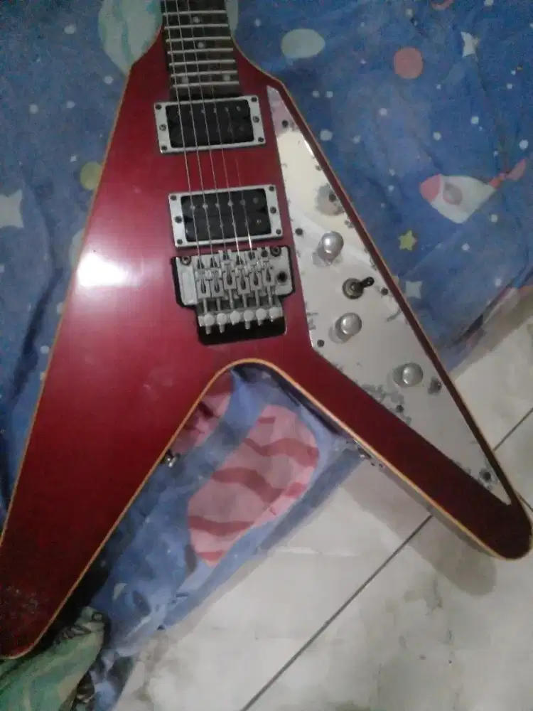 Ibanez Flying V Vintage ajiib suara nya