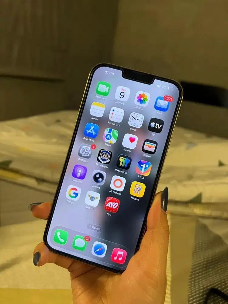 Iphone 13 promax 128gb Gold beacukai RESMI setara ibox