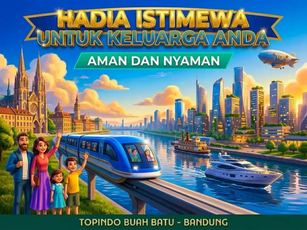 JUAL RUMAH DI TOPINDO RESIDENCE, BUAH BATU, CIGANITRI, BANDUNG KIDUL.