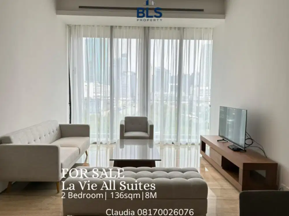FOR SALE Apartement La Vie All Suites 2BR