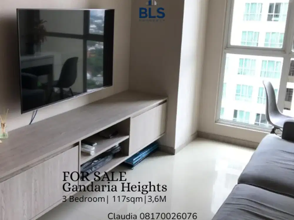 FOR SALE Apartment Gandaria Heights 3BR