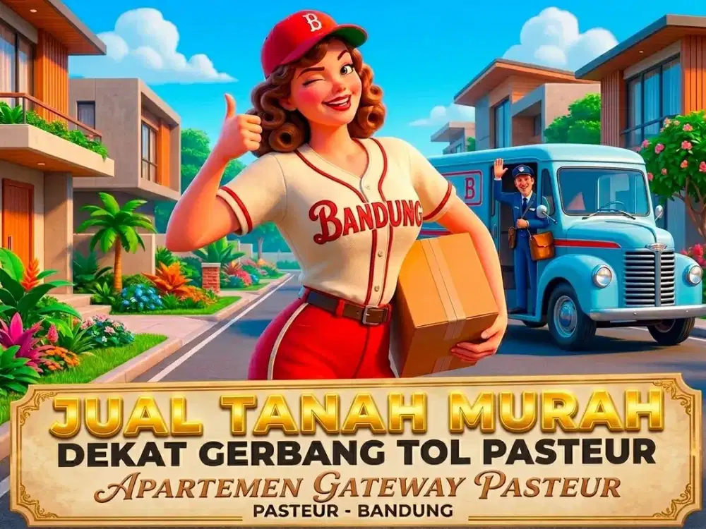 JUAL TANAH DI GUNUNG BATU, CICENDO, PASTEUR, BANDUNG KOTA.