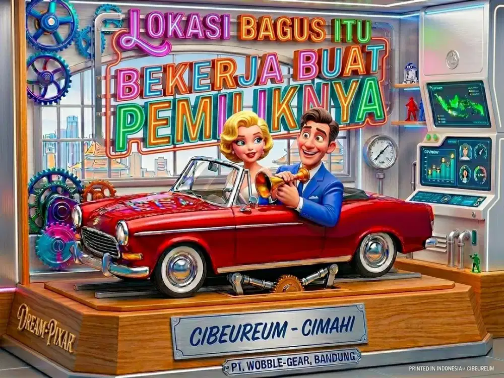 JUAL GUDANG DI CIBEUREUM, CIJERAH, CIMAHI, BANDUNG KOTA.