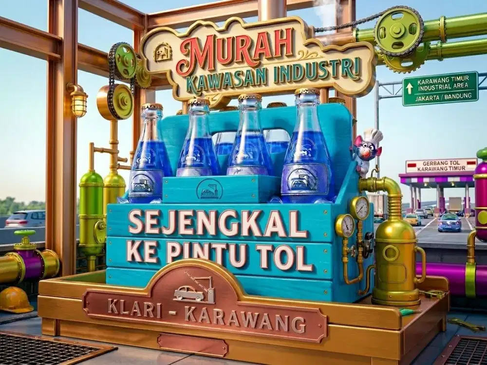 JUAL TANAH DI KERAWANG TIMUR, KLARI, KABUPATEN KERAWANG.