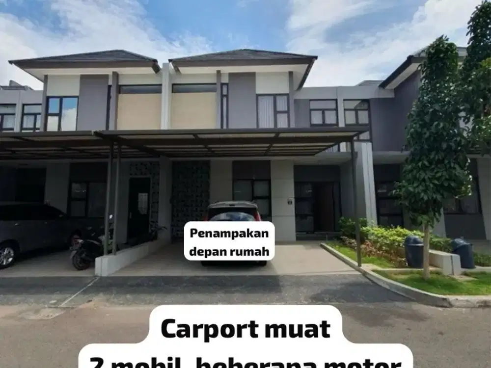 URGENT SALE! Rumah 2 Lantai LT 160m² di Cluster CherryVille Grand Wisata Bekasi – Rp2,99 M Nego  2.