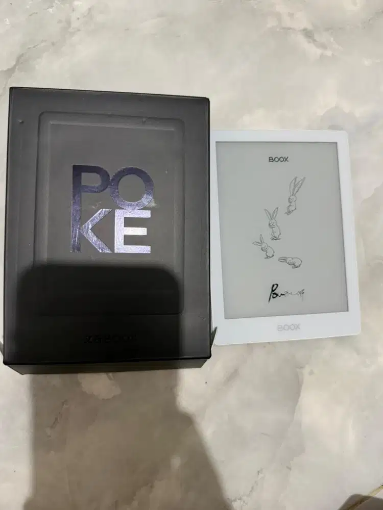 Onyx boox Go 6 dan poke 6