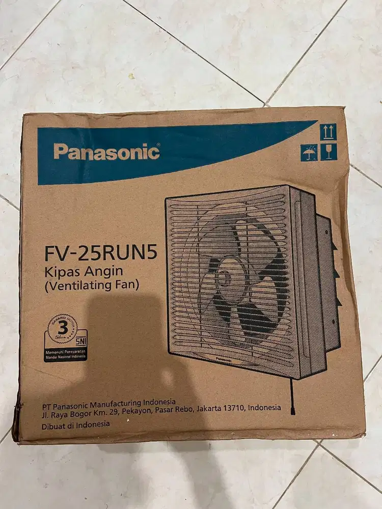 Kipas Dinding Exhaust Fan Panasonic FV-25RUN5