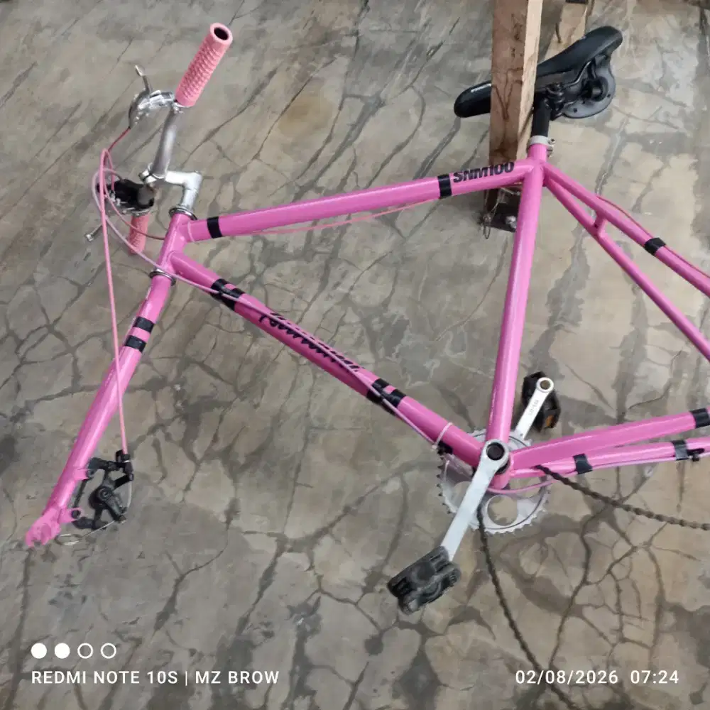 Frame sepeda fixi, road bike