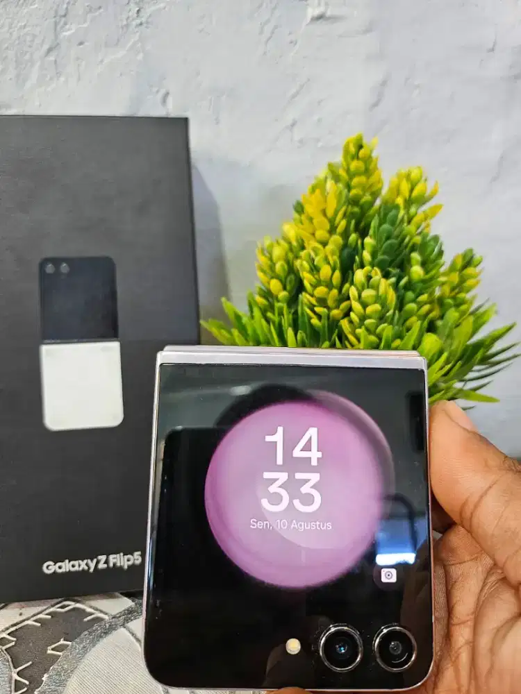 SAMSUNG Z FLIP 5 5G RAM 8/512GB ORIGINAL SEIN MULUS NORMAL FULLSHET