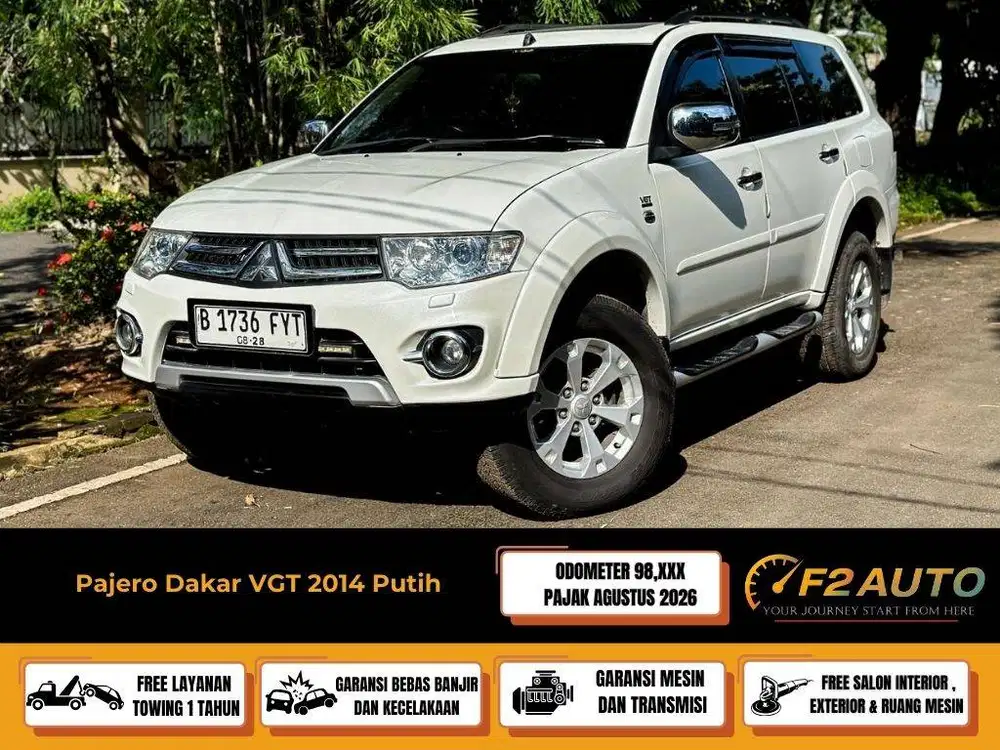 Pajero Sport Dakar VGT 2014 Putih