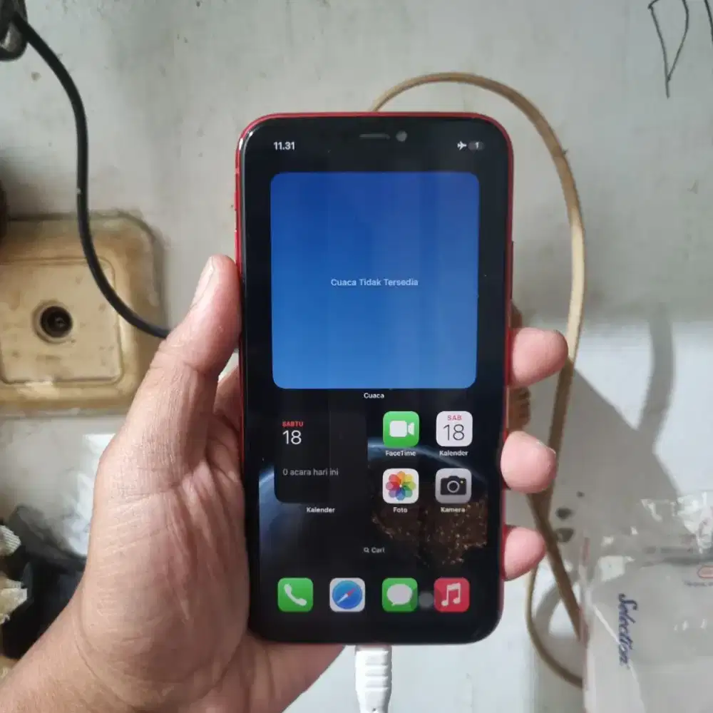 Iphone 11 128gb unit kabel data