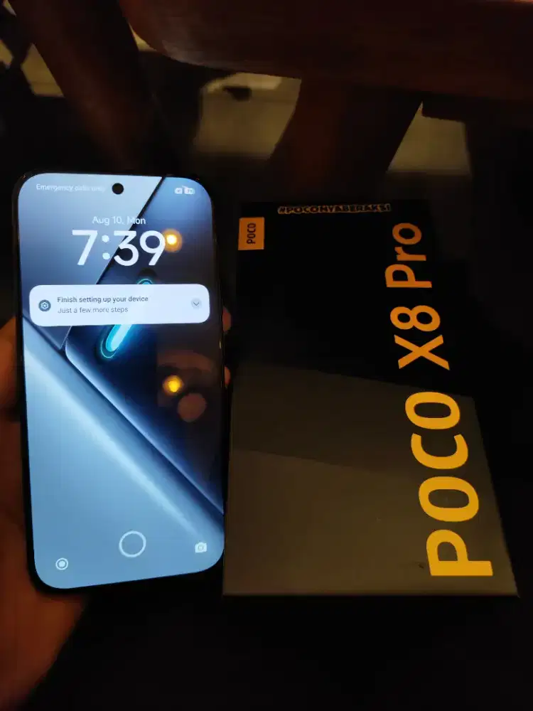 Poco X8 pro 8/256 Full set Mulus Like New Garansi Panjang beli Juli