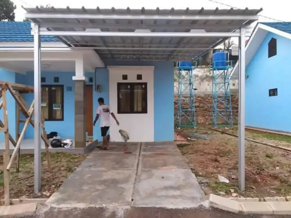 Tukang kanopi ganti atap rumah renopasi bangunan