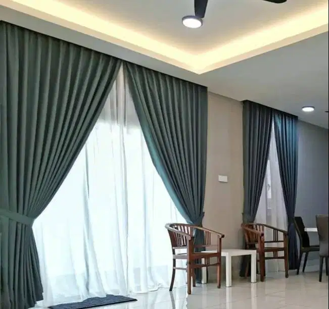 Jual Gorden Jendela & Pintu Gordyn Model Terbaru Wallpaper Dinding 3D
