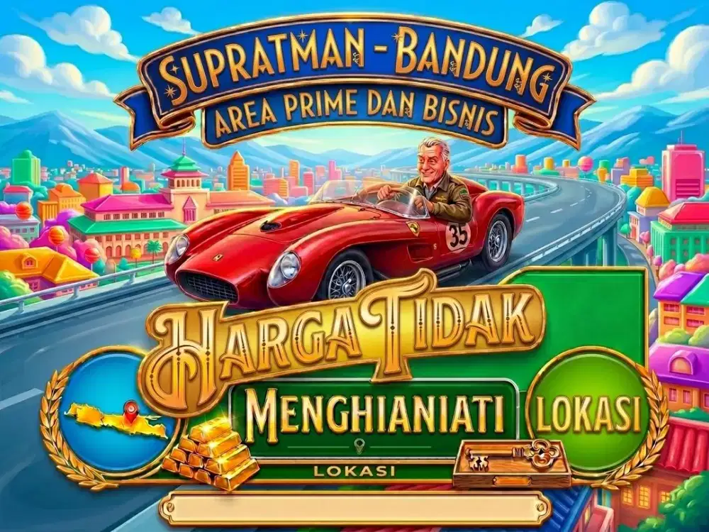 JUAL RUMAH DI JL. SUPRATMAN, DAGO, CIHAPIT, BANDUNG KOTA.