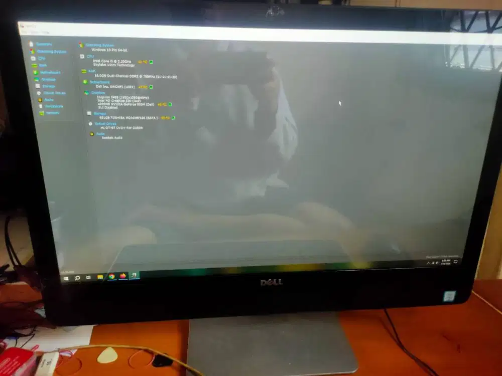 AIO Dell 5459 T. Screen i5 6400T SSD 128gb 8gb Nvidia 930M 4gb