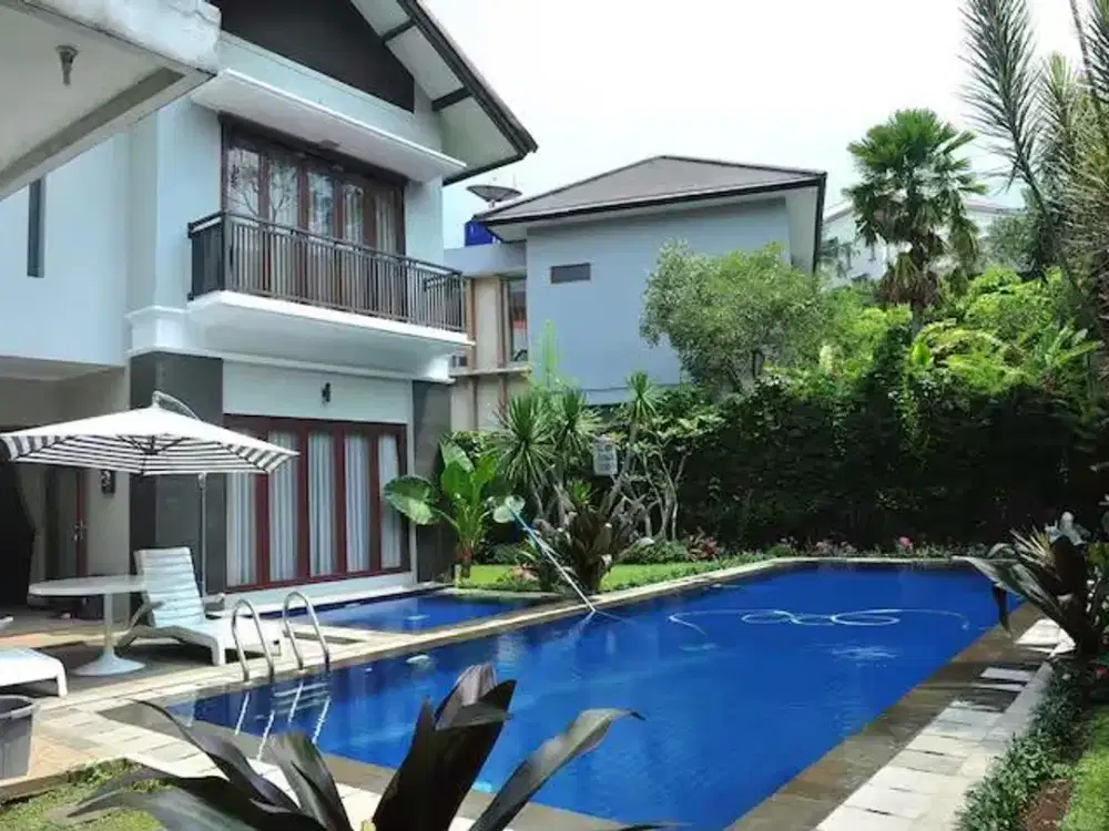 Rumah villa Dago resort Dago Pakar Lengkap Kolam Renang