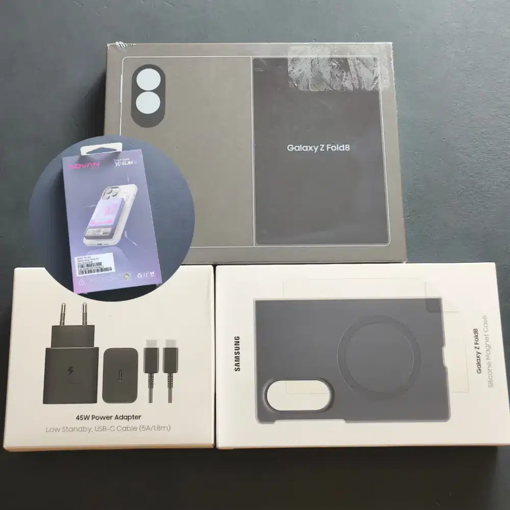 SAMSUNG GALAXY Z FOLD8 GRAPHITE 12/512GB GARANSI RESMI