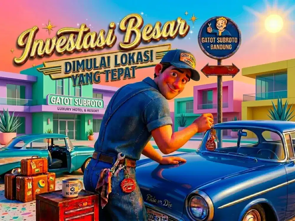JUAL KOSTEL DI GATOT SUBROTO, TURANGGA, BURANGRANG, BUAH BATU, BANDUNG KOTA.