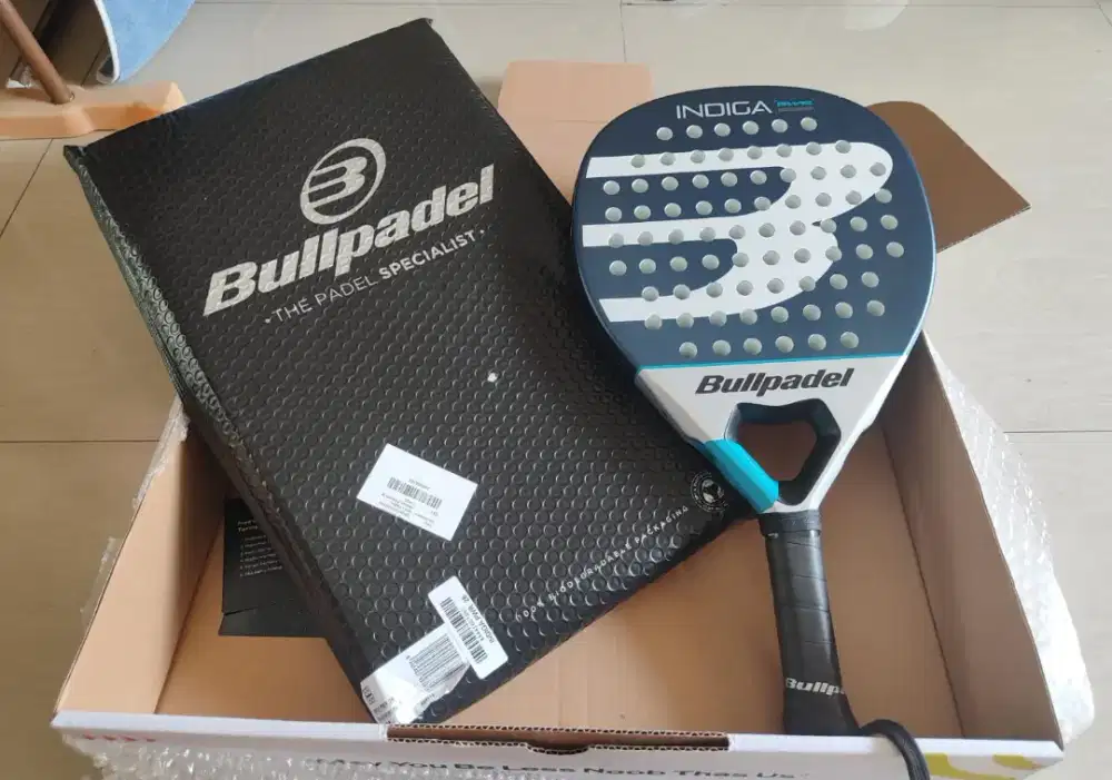 Raket Padel Bullpadel Indiga PWR 2026 - Fullset & Mulus (Nego)
