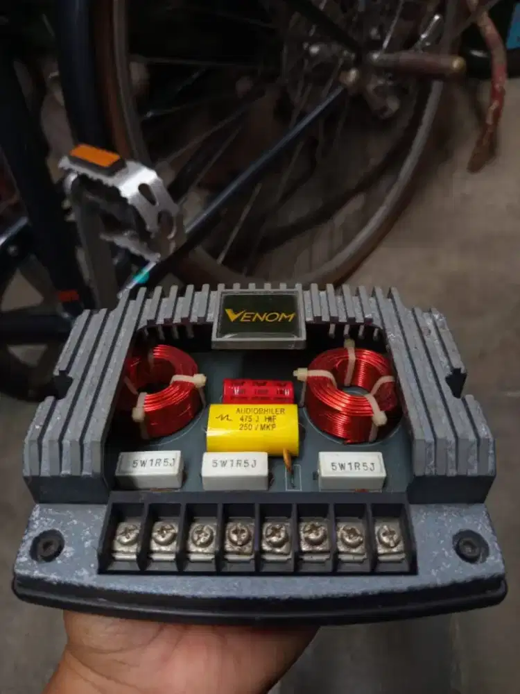 Crossover Pasif Venom 2 Way Audio Mobil Original - Suara Jernih