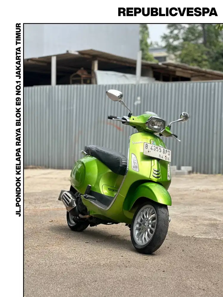 TERMURAH PIAGGIO VESPA SPRINT 150 IGET 3V IE TAHUN 2017 VERDE SPERANZA