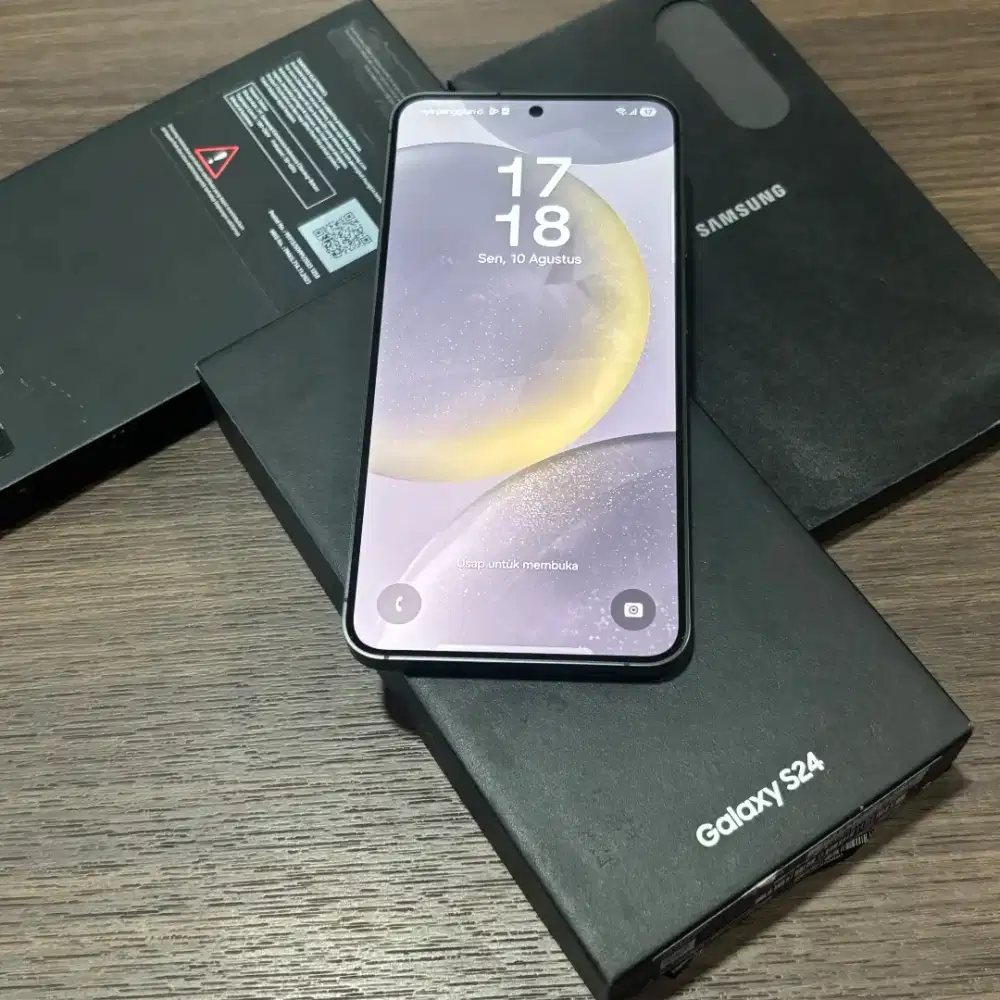 Samsung S24 8/256GB [ Onyx Black ] Garansi Resmi Sein