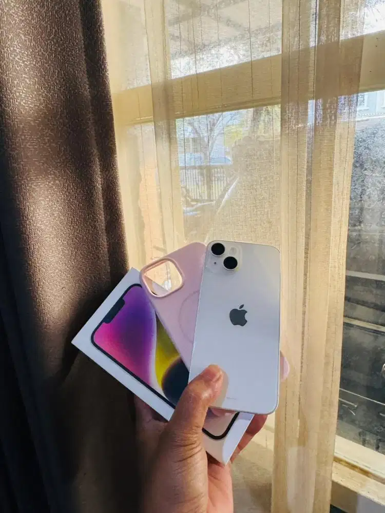 Iphone 14 128 ibox garansi 02/2027