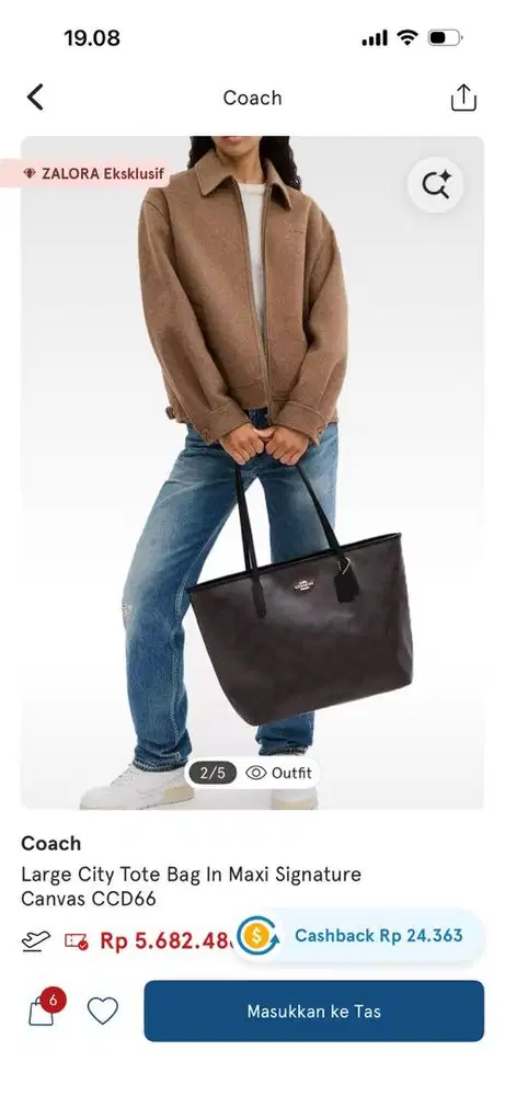 Totebag coach original