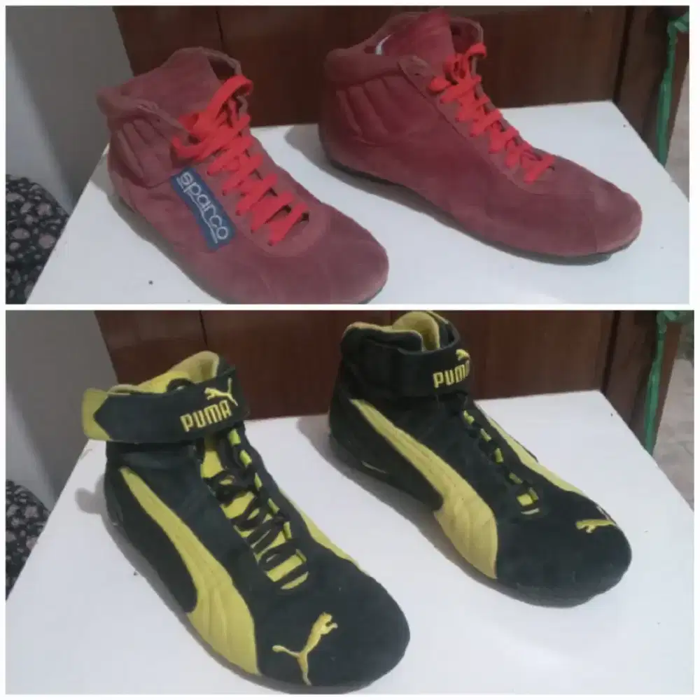 Sepatu Puma & Sparco Speed Motor Rally Original