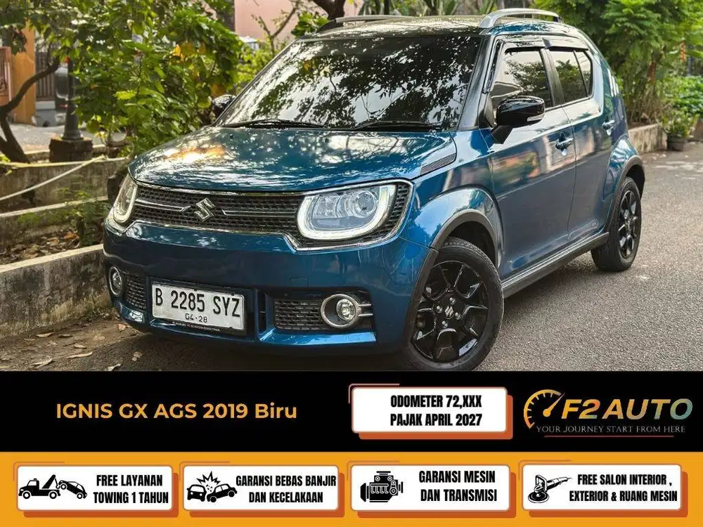 Ignis GX AT 2019 Biru