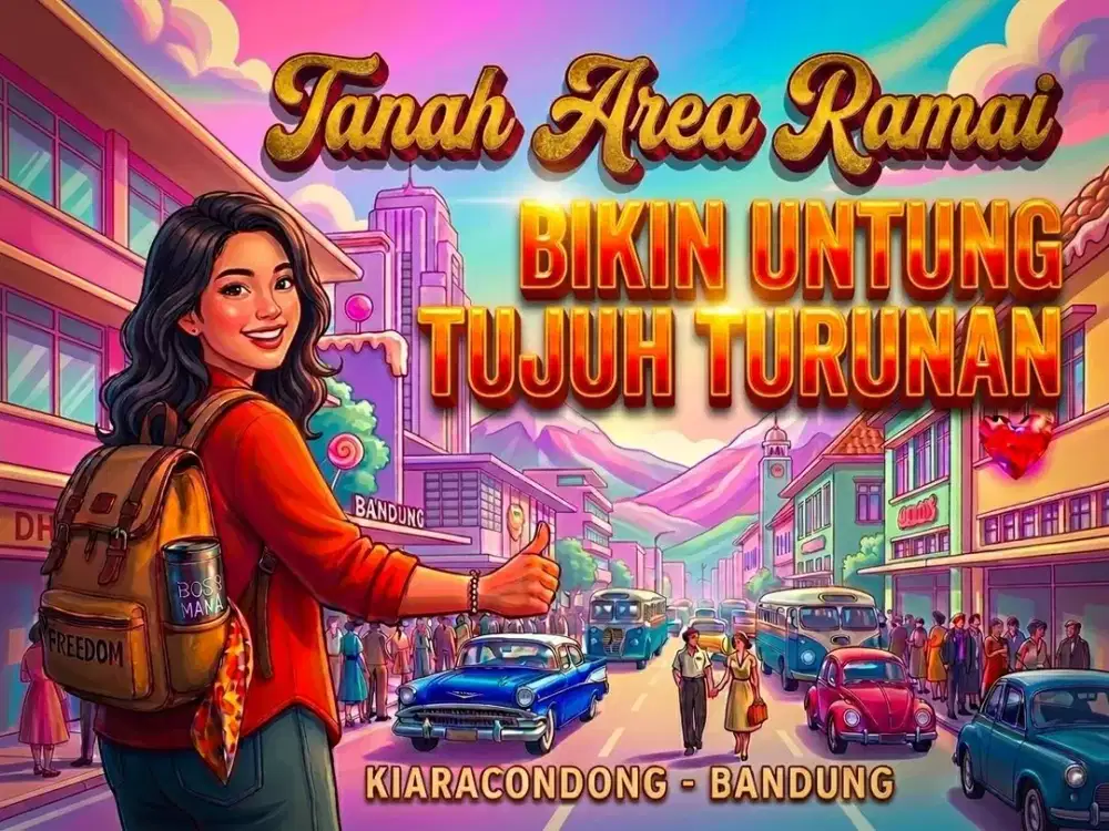 JUAL TANAH DI KIARACONDONG, ANTAPANI, BANDUNG KOTA.
