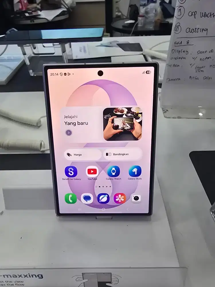 TERMURAH!! SAMSUNG Z FOLD 8 16/1TB GARANSI RESMI 1 TAHUN!!