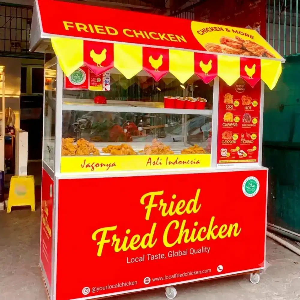 DIBUTUHKAN SEGERA PENJAGA GERAI FRIED CHICKEN AREA KOPO