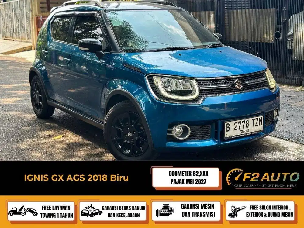 Ignis GX AT 2018 Biru