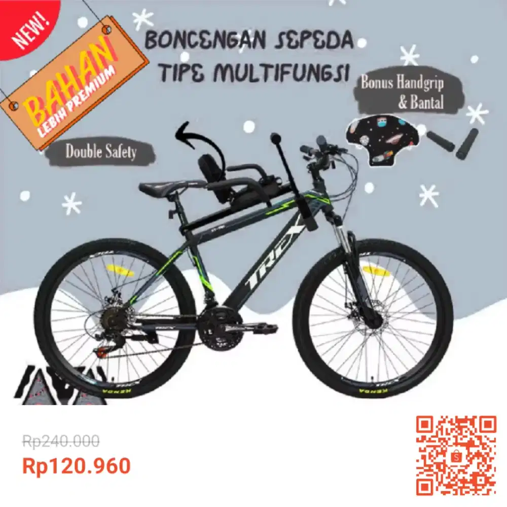 Boncengan Sepeda Anak
