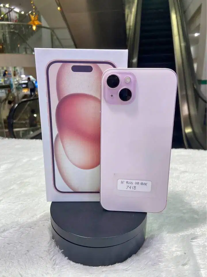 Second IPHONE 15 PLUS 128gb PINK IBOX Mantapp